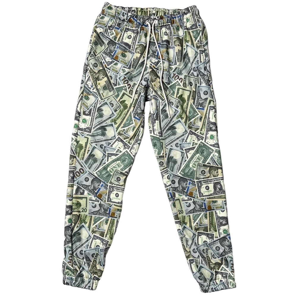 NWOT Usher Usher Bucks AOP Jogger Sweatpants Men’s Sz M